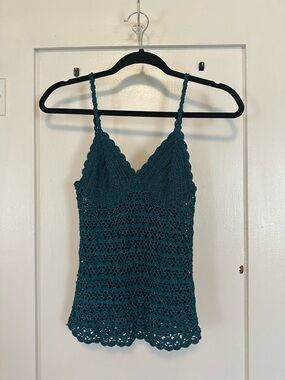 Sparkly crochet fairy tank